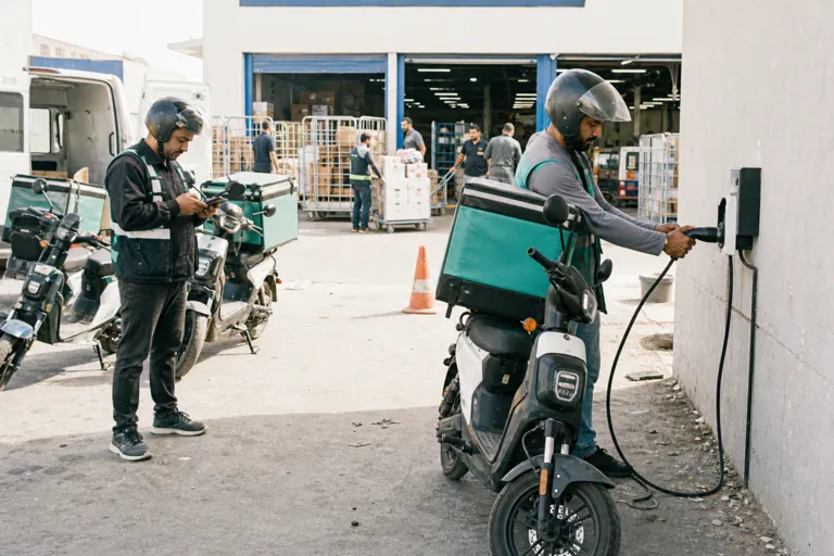 Electrifying Last-mile Logistics: The Strong Business Case for Saudi Delivery Fleet E-motorcycles
