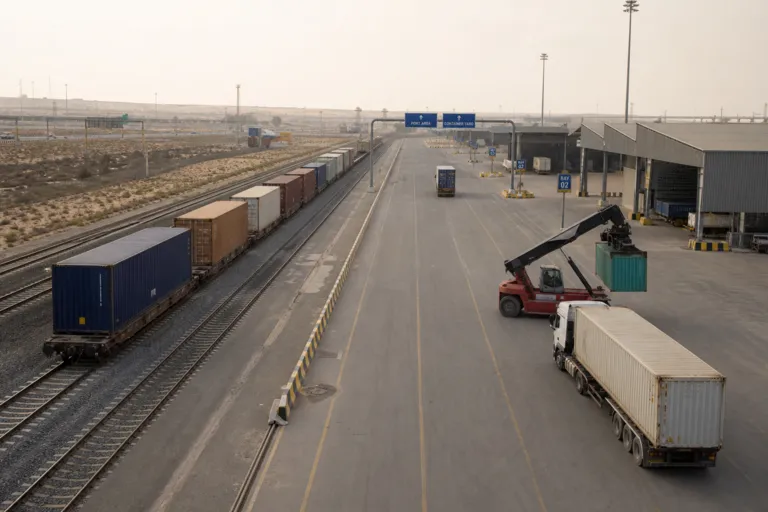 From the Gulf to the Mediterranean: A Resilient Saudi-egypt Landbridge for Non-oil Cargo