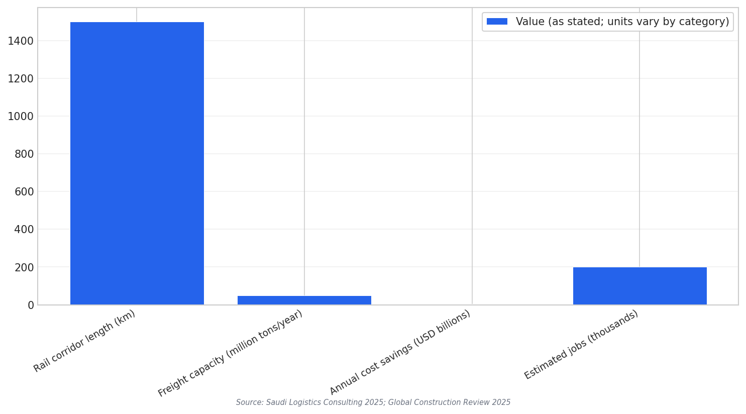 Key project figures