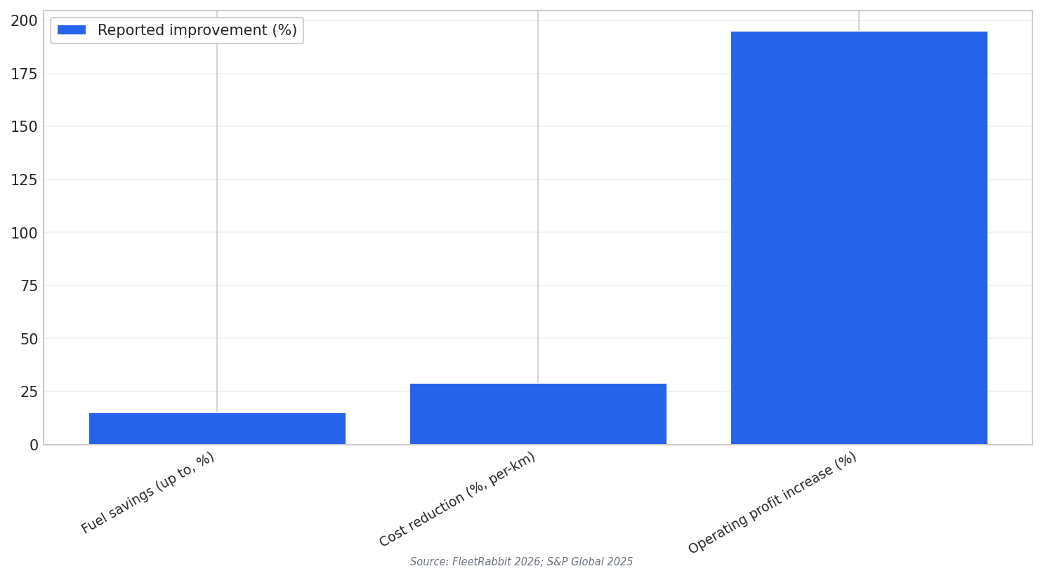 Platooning efficiency metrics