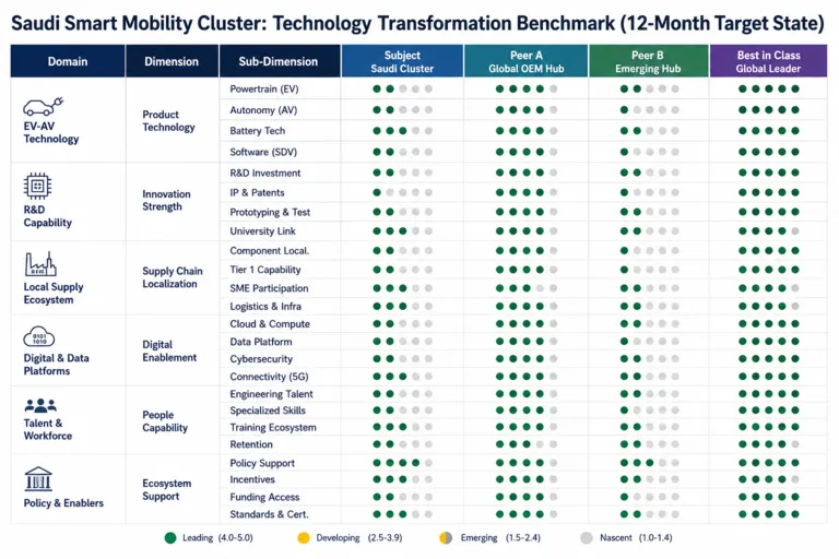 Advancing Automotive Technologies to Support Saudi Arabia’s Smart Mobility Vision
