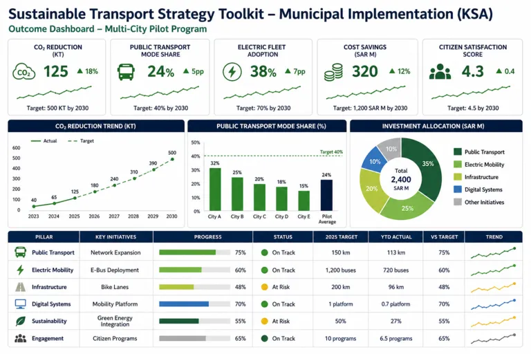 Implementing Sustainable Transport Strategies at City and Regional Levels