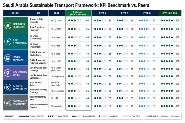 Driving Sustainable Transport Initiatives Across Saudi Arabia’s Mobility Sector