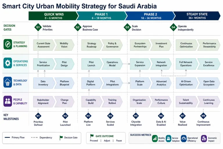 Urban Mobility Strategy for a Smart City Initiative