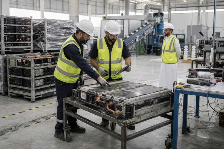 EV Battery Recycling Saudi Arabia: The High-stakes Path to a Circular Mobility Economy