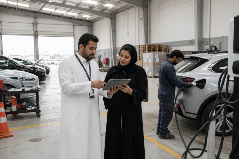 Saudi Corporate Fleet Electrification in Saudi Arabia: Smart Leasing and TCO Wins for Vision 2030