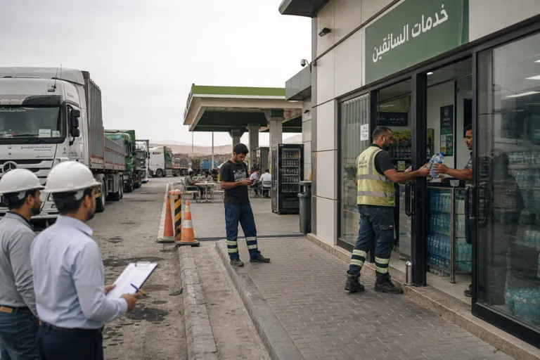 Truck Stops as an Asset Class: Saudi Truck Stop Rest Area PPP Along Freight Corridors