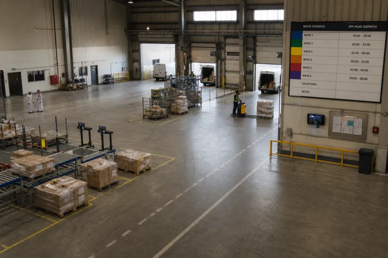 Decongesting Saudi Cities: Smarter Saudi Urban Freight Consolidation and Off-peak Delivery