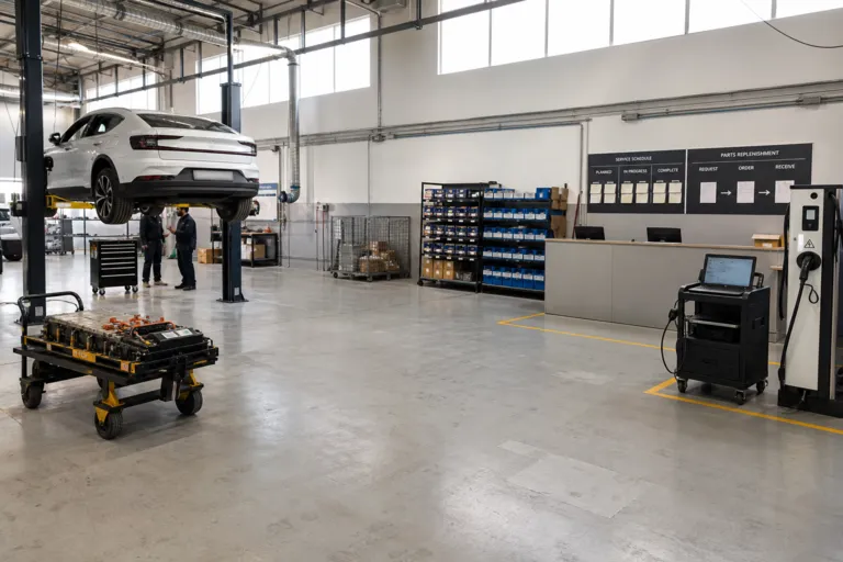 Servicing the EV Wave: A Practical Plan for a Saudi EV Aftersales Service Network